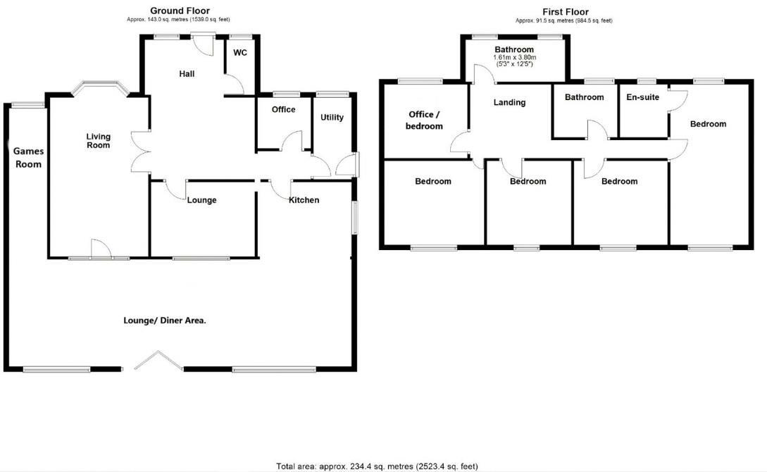 Grange Farm Lane, Humberston floorplan