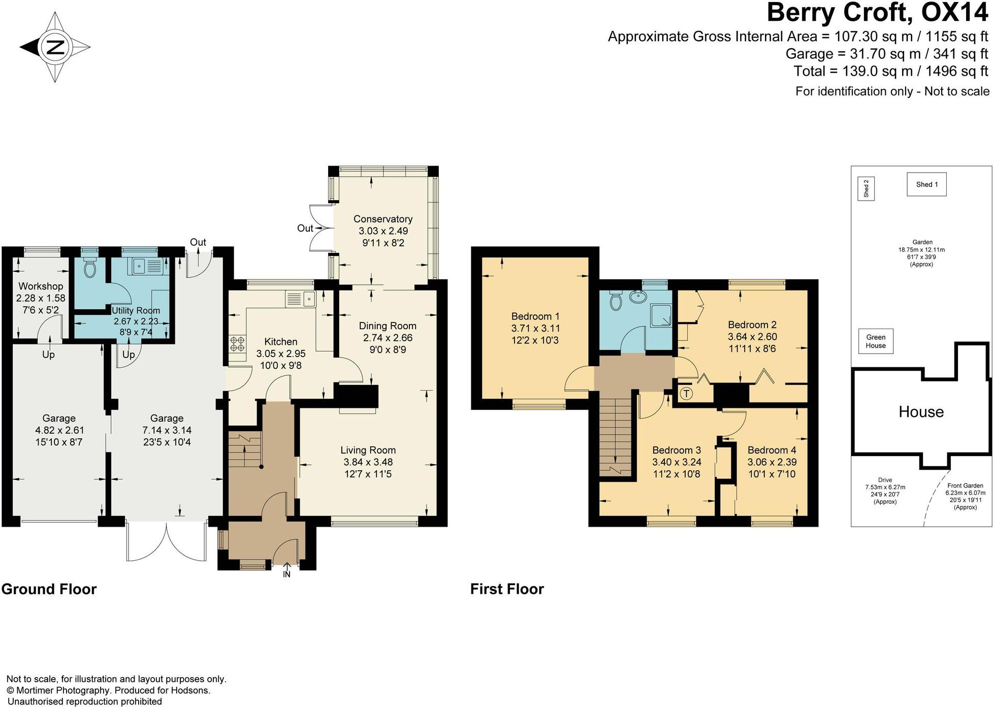 Berry Croft, Abingdon, OX14 floorplan