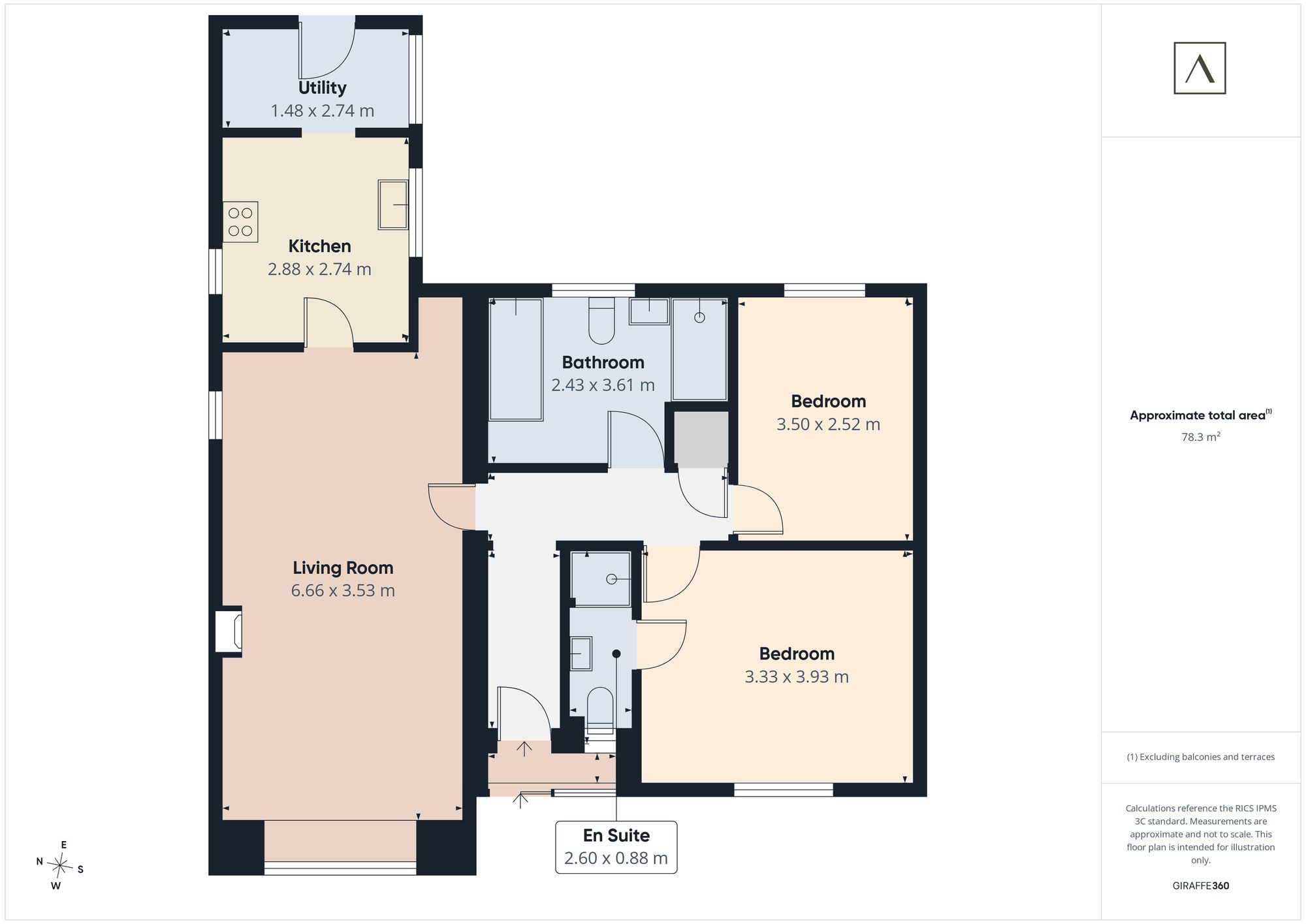 Rhodfa Cregyn, Abergele, LL22 floorplan