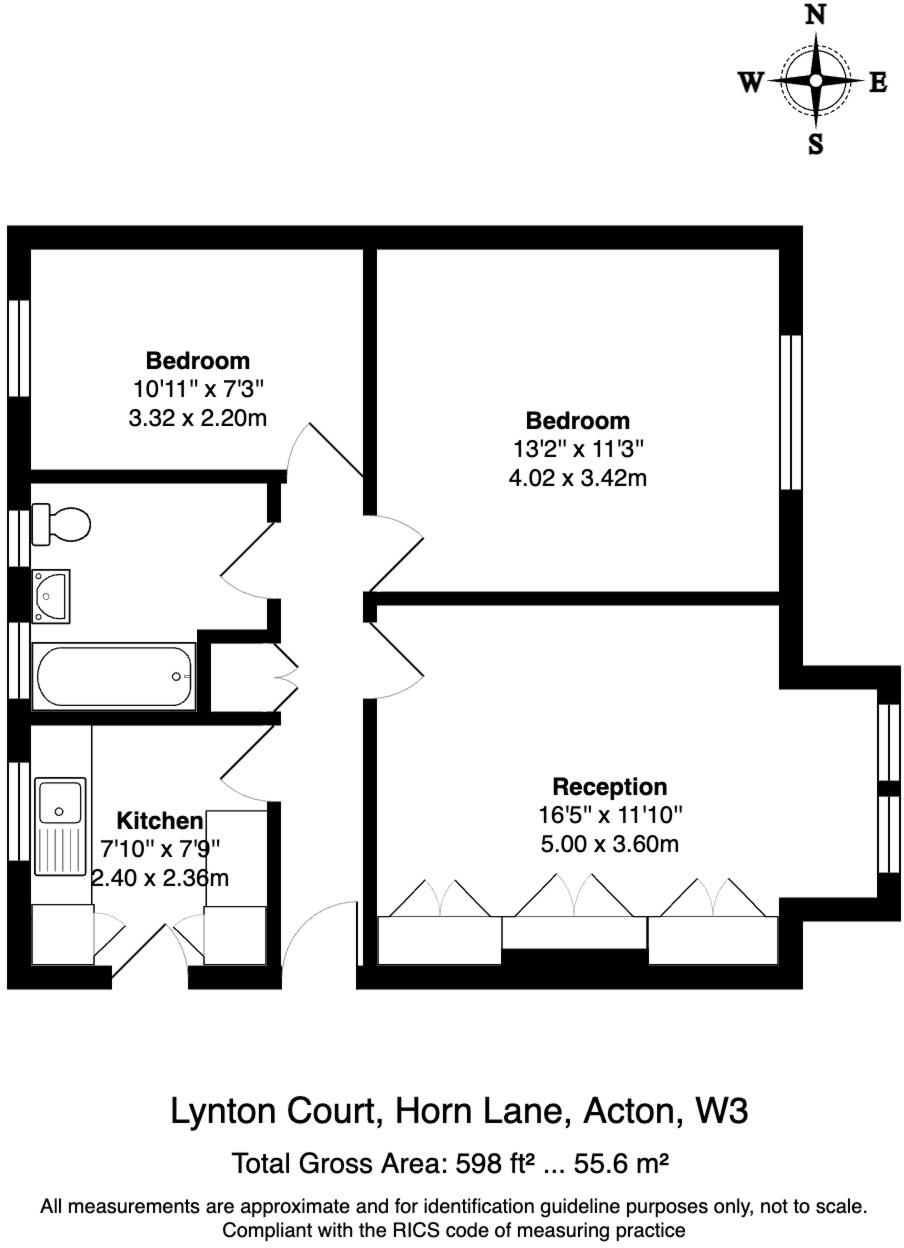 Lynton Court, Horn Lane, Acton, W3 floorplan