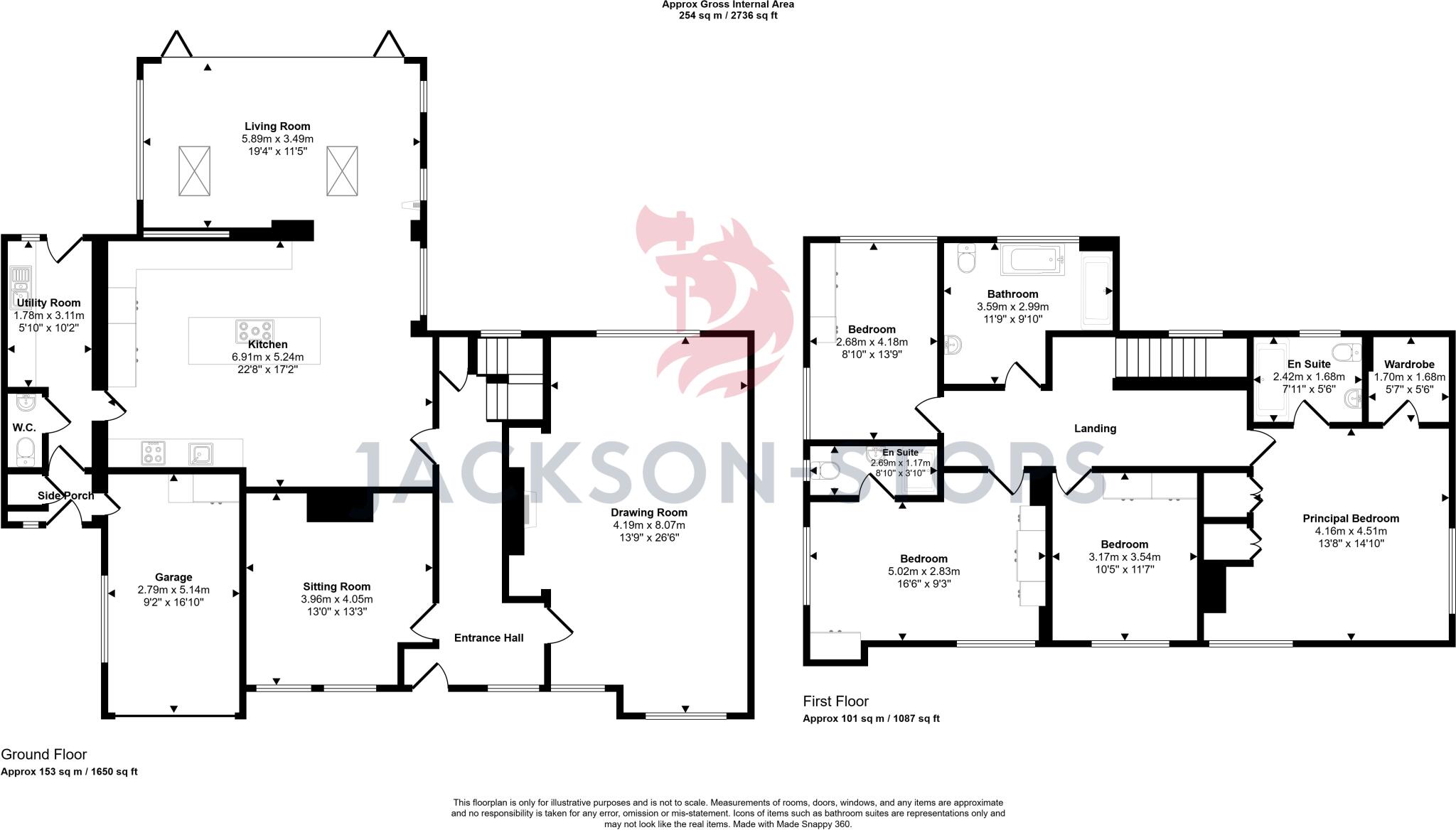 Elmsway, Hale Barns, WA15 floorplan