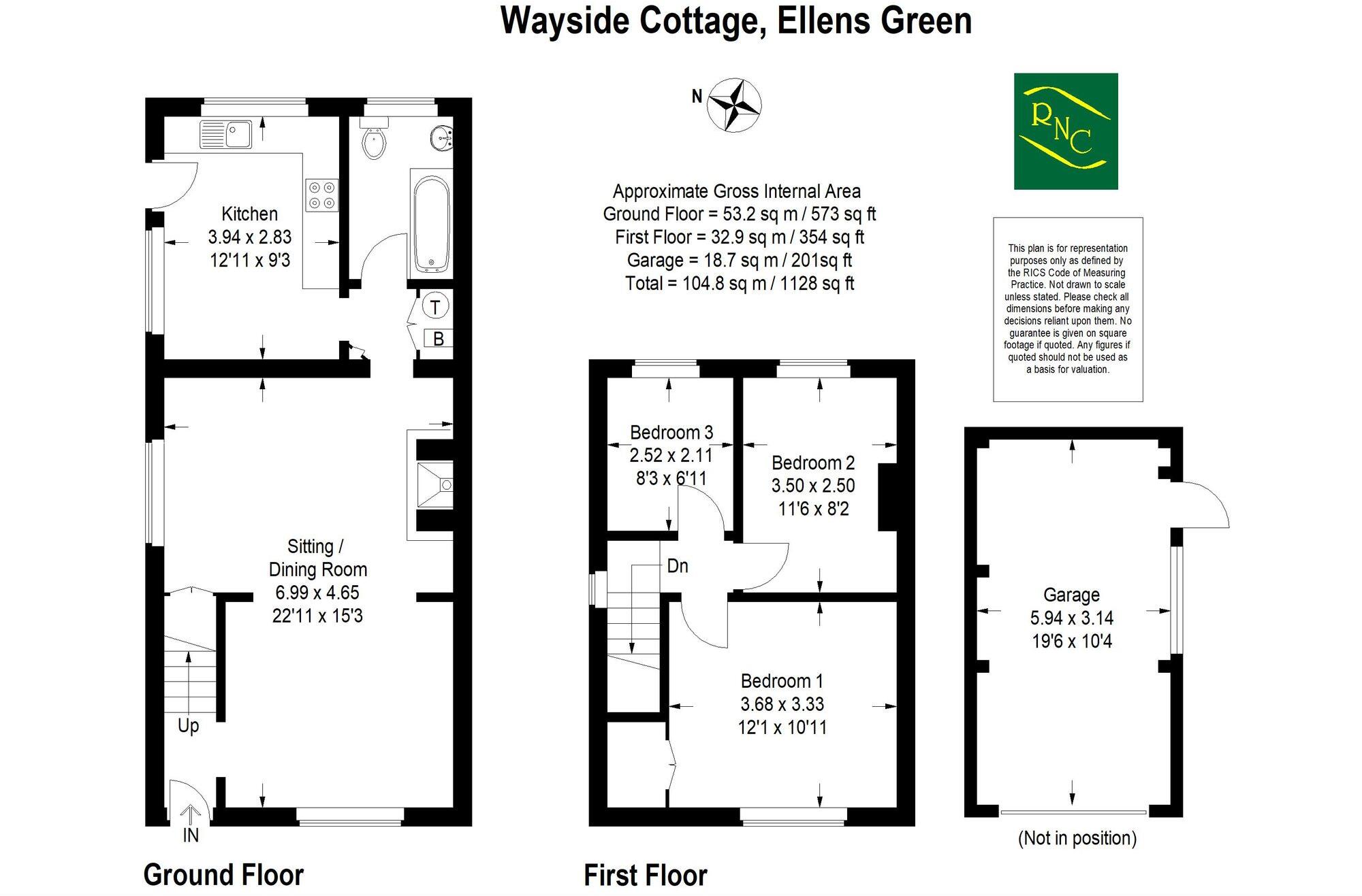 Horsham Road, Rudgwick, RH12 floorplan
