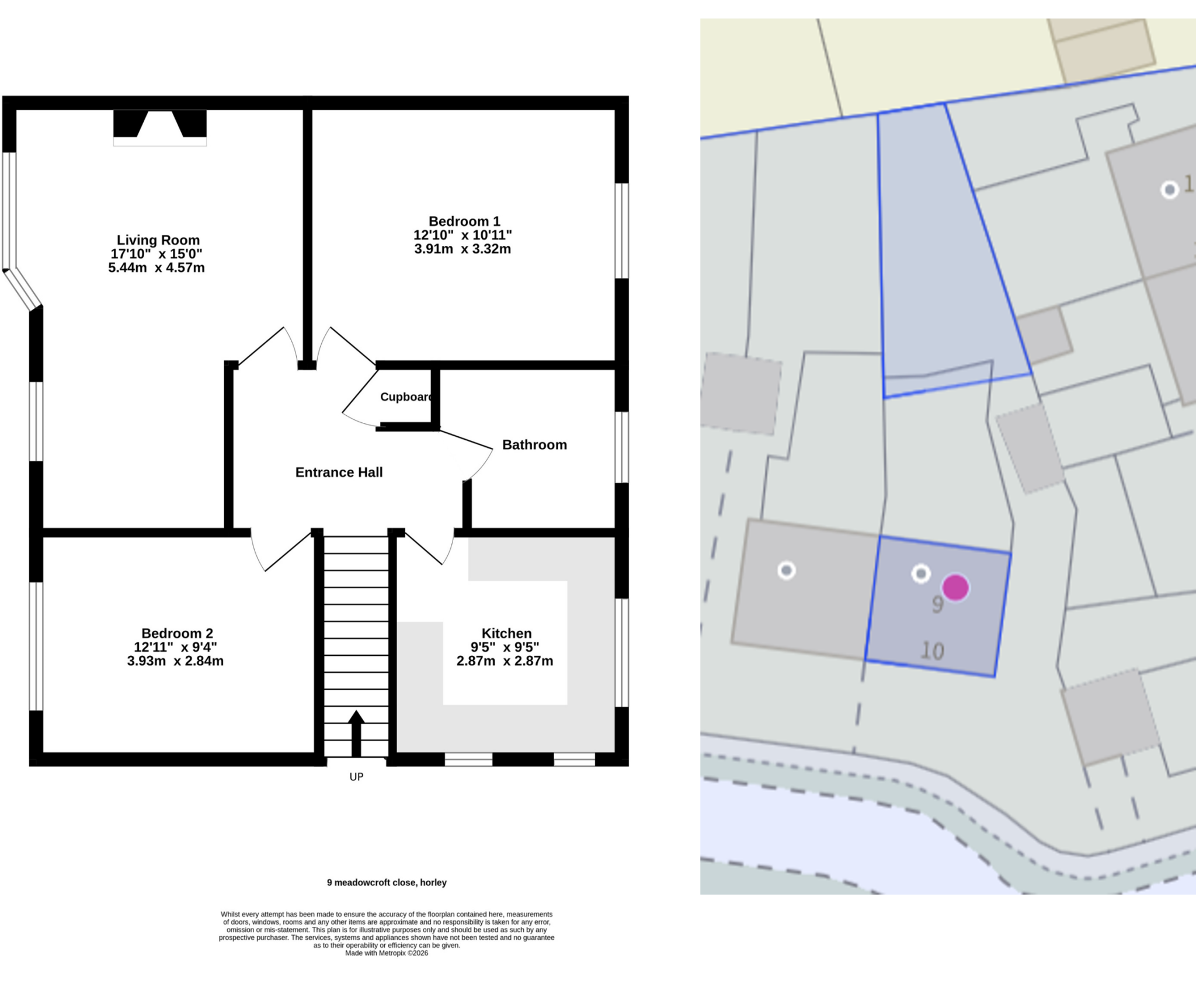 Meadowcroft Close, Horley, Surrey, RH6 floorplan