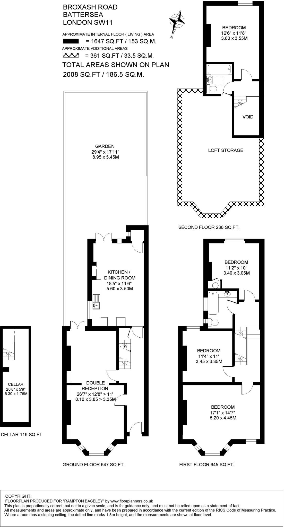 Broxash Road, SW11 floorplan