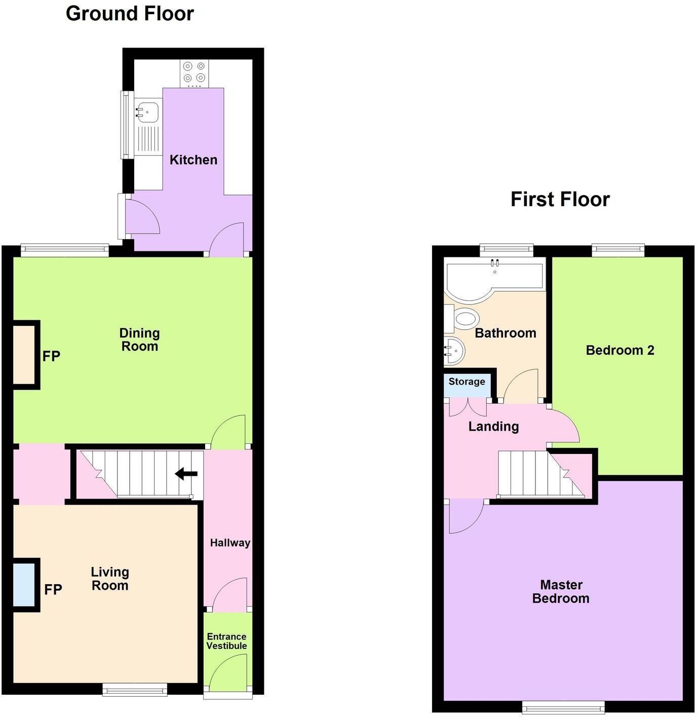 Croft Street, Great Harwood, BB6 floorplan
