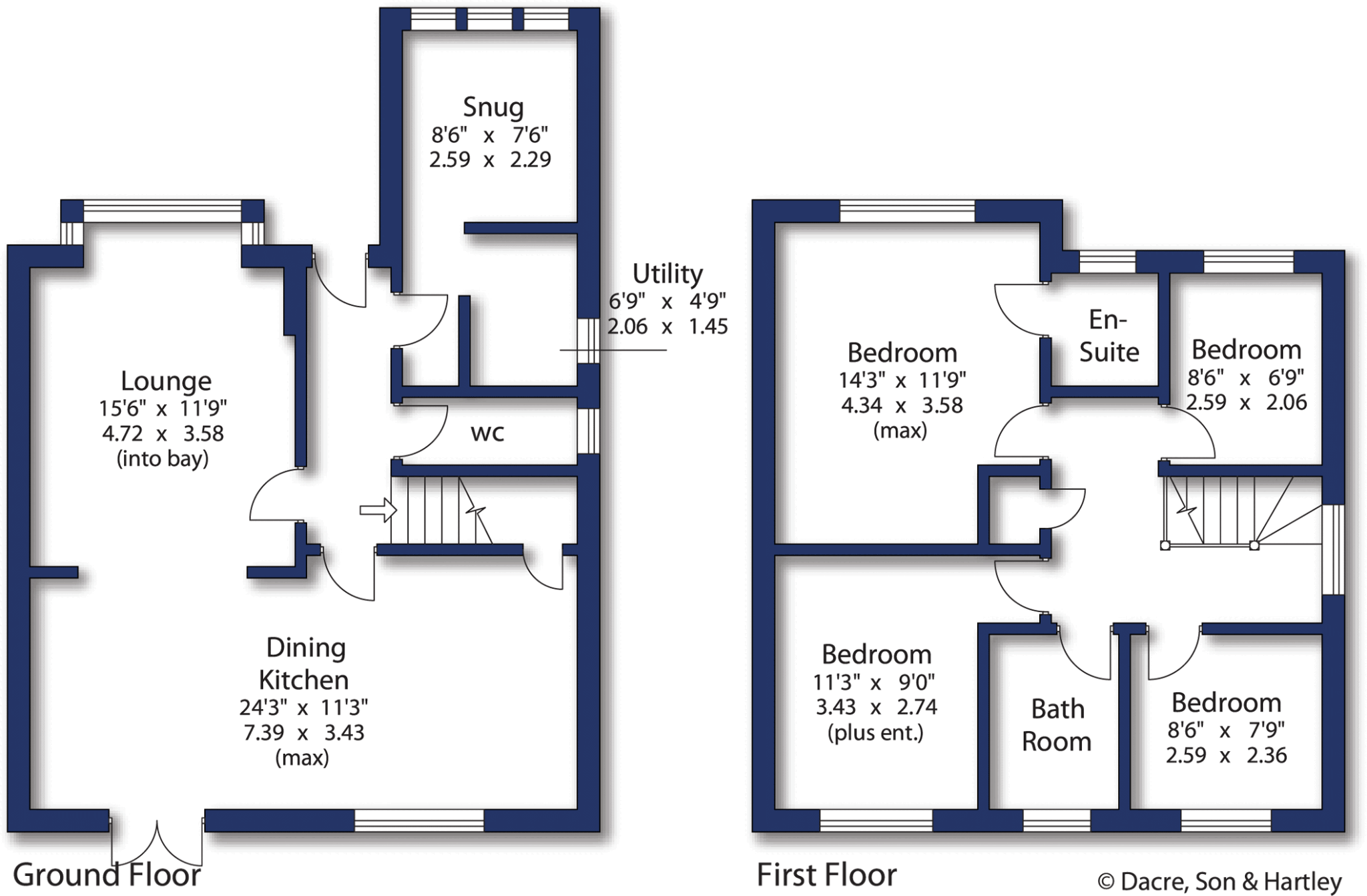Greystone Close, Burley in Wharfedale, Ilkley, West Yorkshire, LS29 floorplan