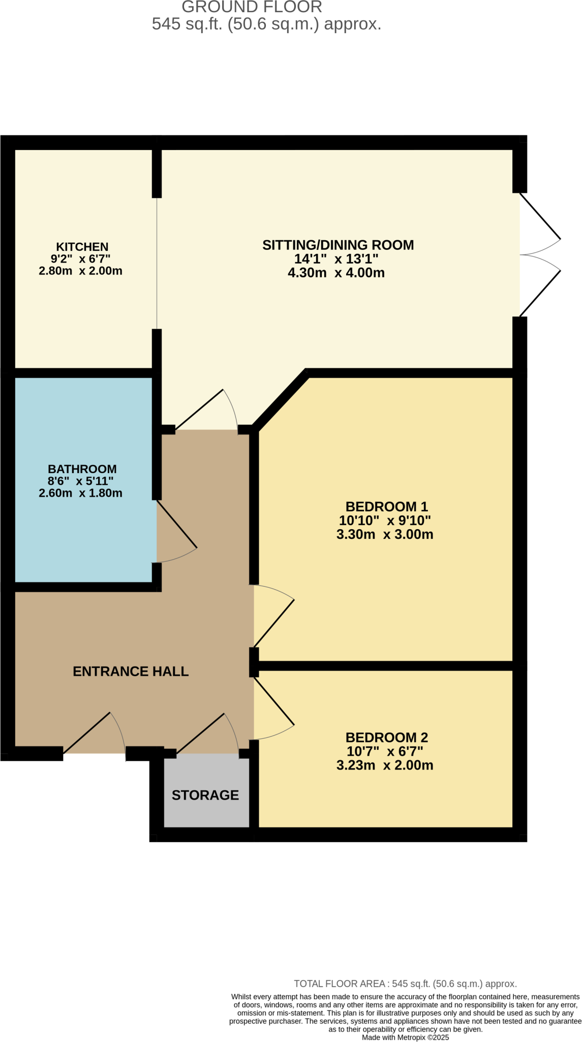 Flat , Acorn Mews, Offerton floorplan