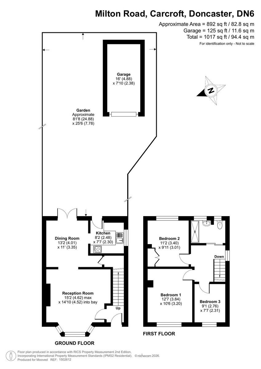 Milton Road, Doncaster, DN6 8 floorplan