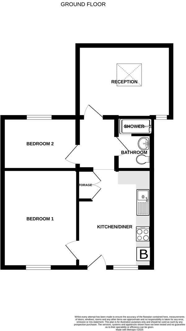 Brook Street, Sutton-In-Ashfield floorplan
