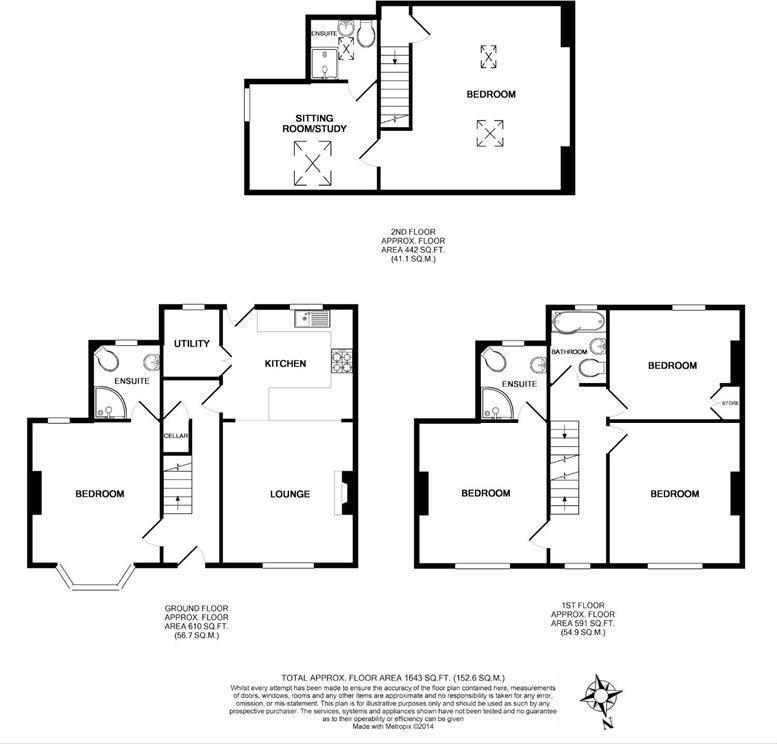 5 Spring View Road, Sheffield floorplan