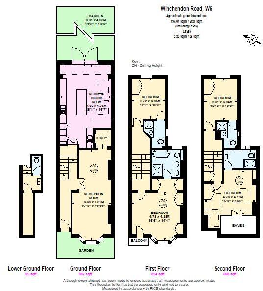 11, Winchendon Road floorplan