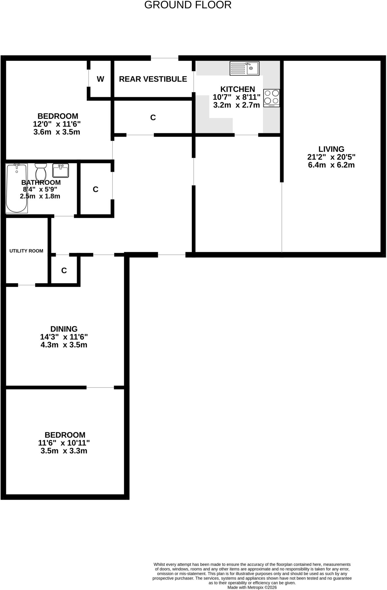 29 Macleod Road, Balloch, Inverness, IV2 floorplan