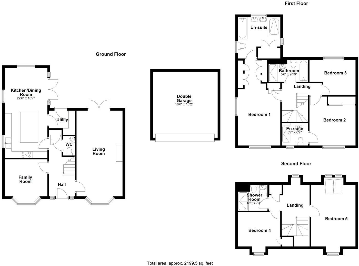 17 Whitty Close, Bowbrook, Shrewsbury, SY5 8QA floorplan
