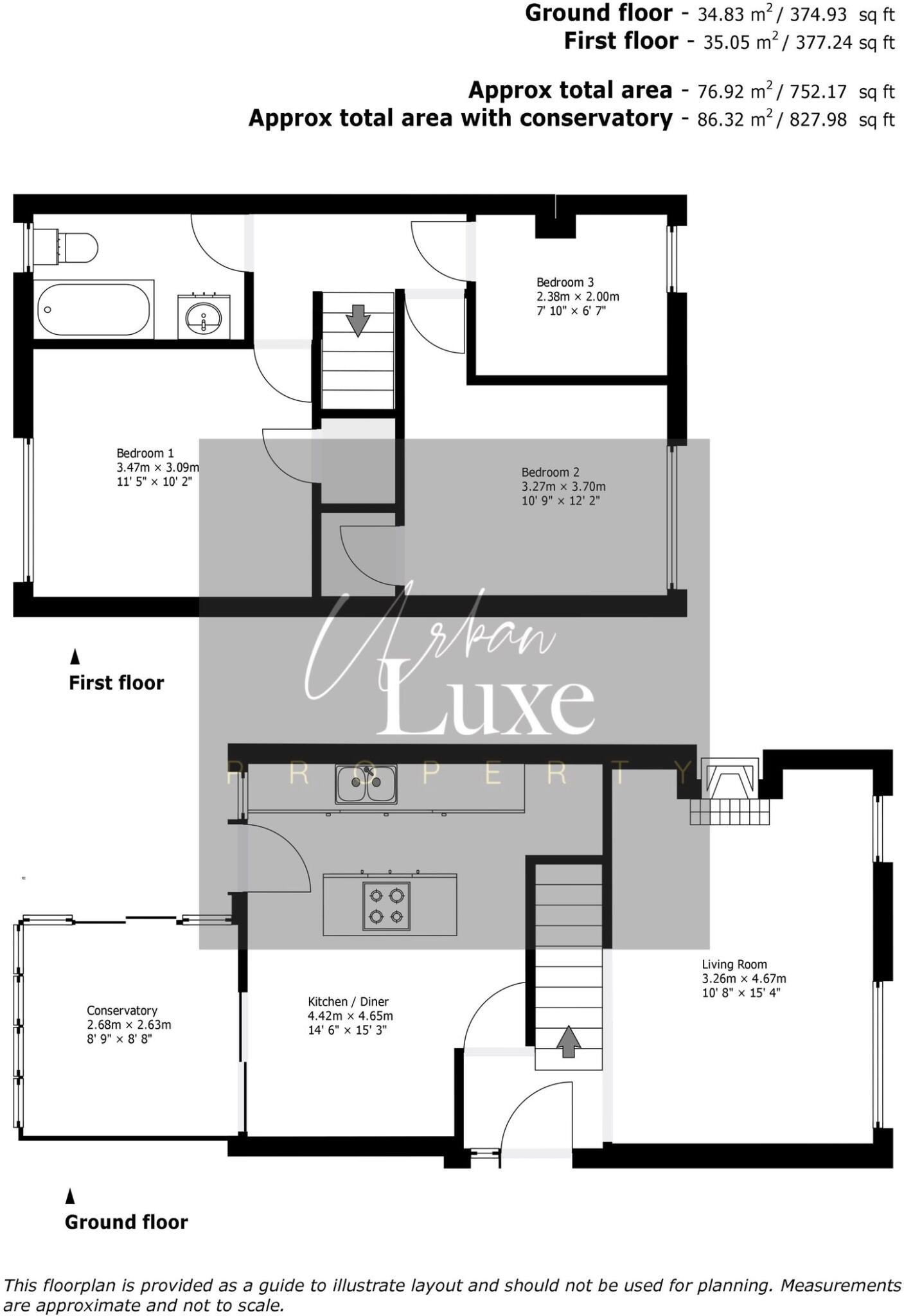 Lovat Walk, Kempston, Bedford, MK42 floorplan