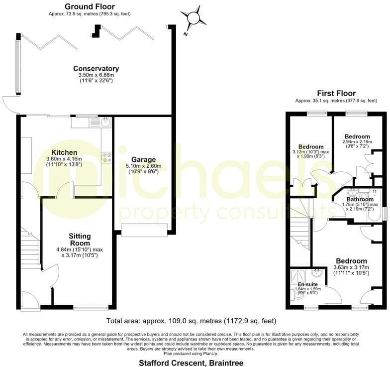 Stafford Crescent, Braintree, CM7 floorplan