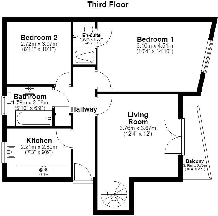 Waterside, Lancaster floorplan