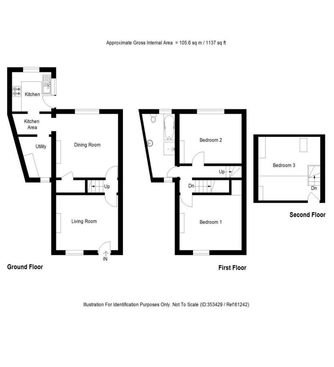 Coronation Street, Darfield floorplan