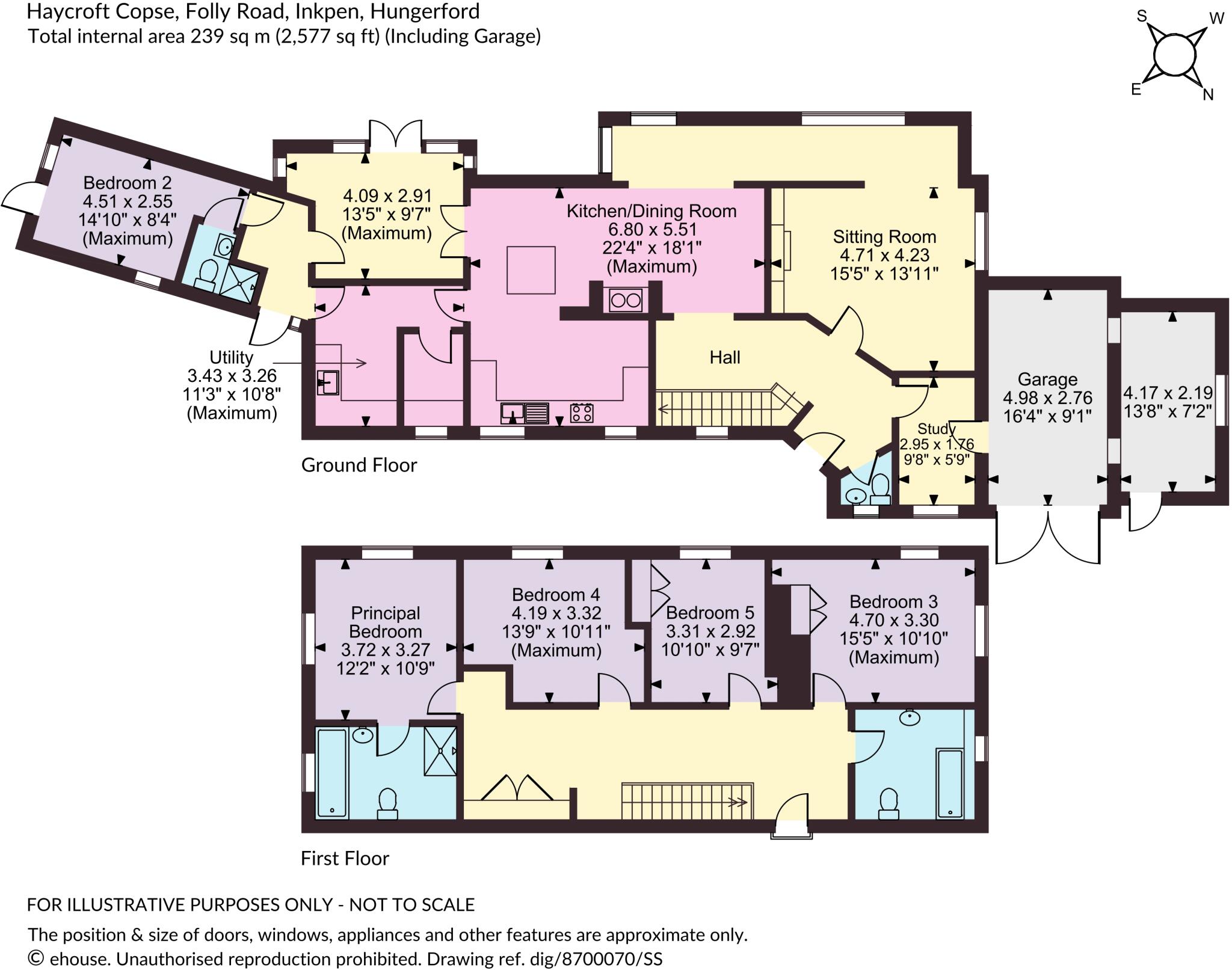 Weavers Lane, Inkpen, Hungerford, Berkshire floorplan