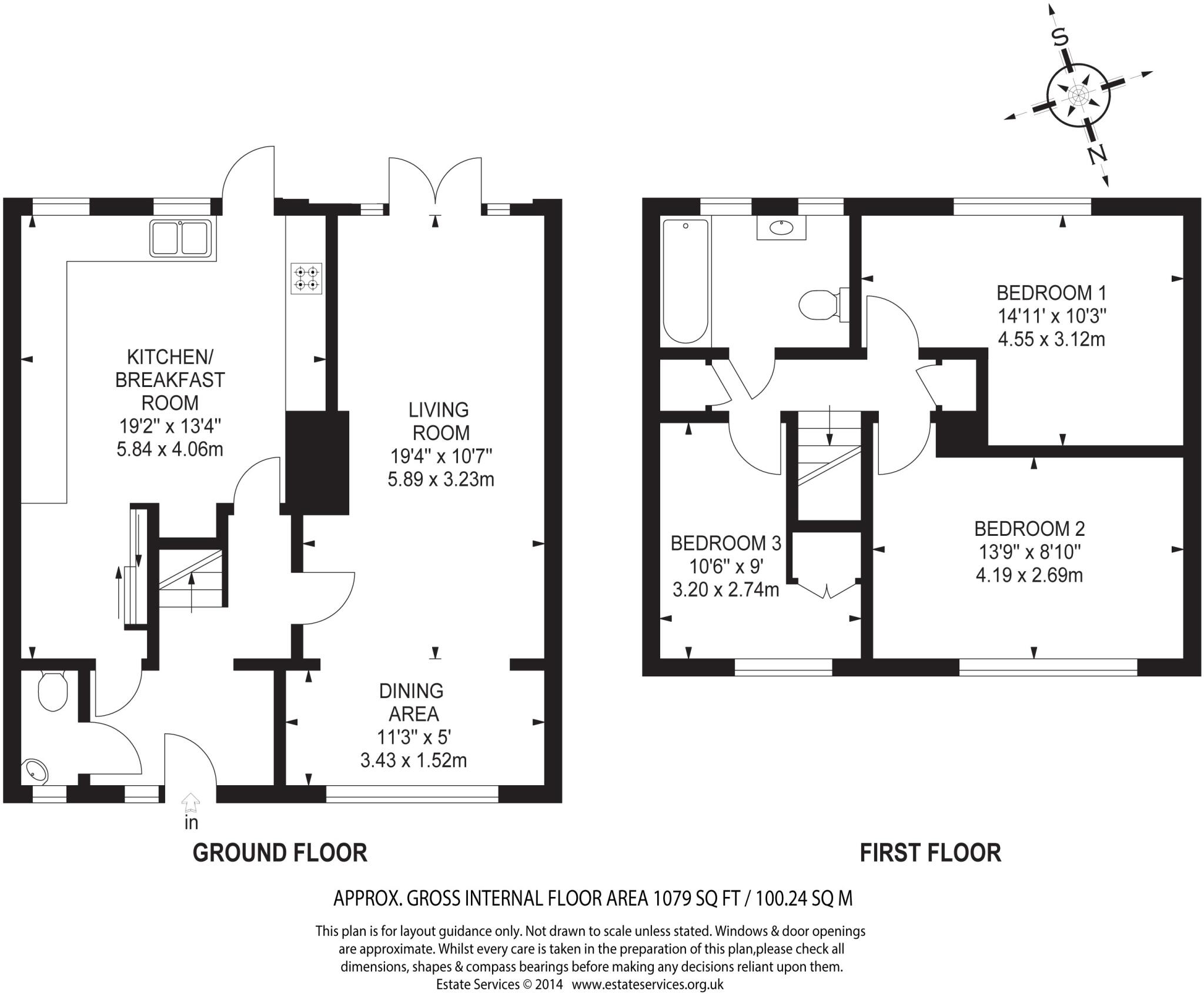 Merryhill Road, Bracknell, Berkshire, RG42 floorplan