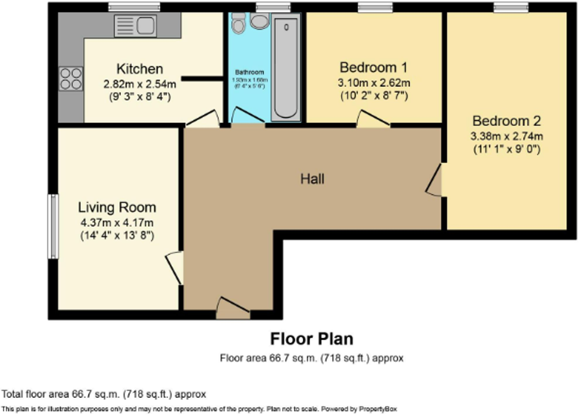Lea Road, Stockport, SK4 floorplan