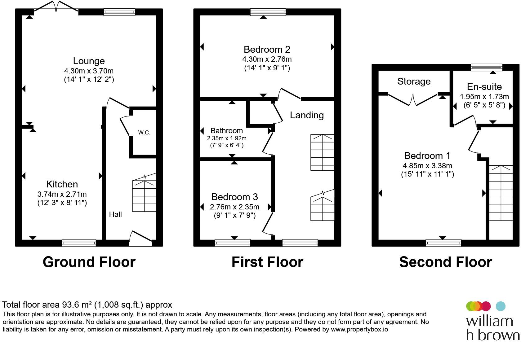 The Embankment, Wellingborough floorplan