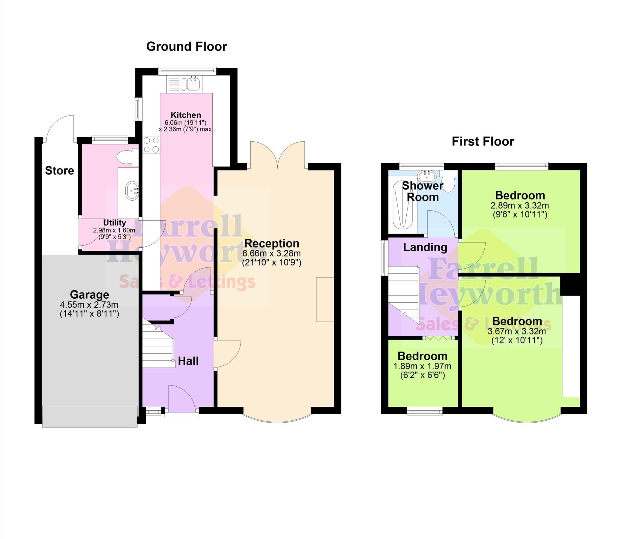 Russell Square, Chorley floorplan