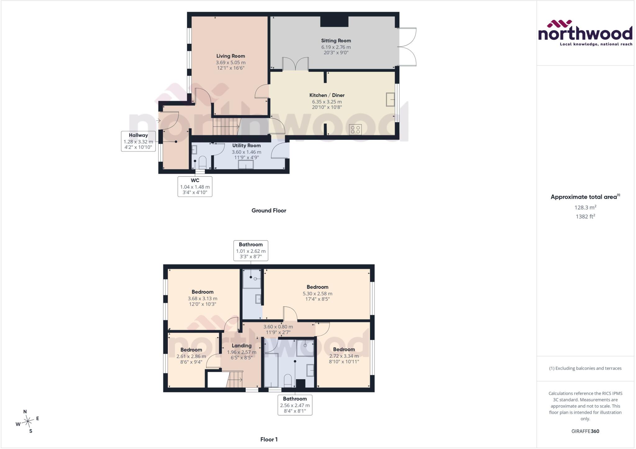Ashburn Way, Wrexham, LL13 floorplan