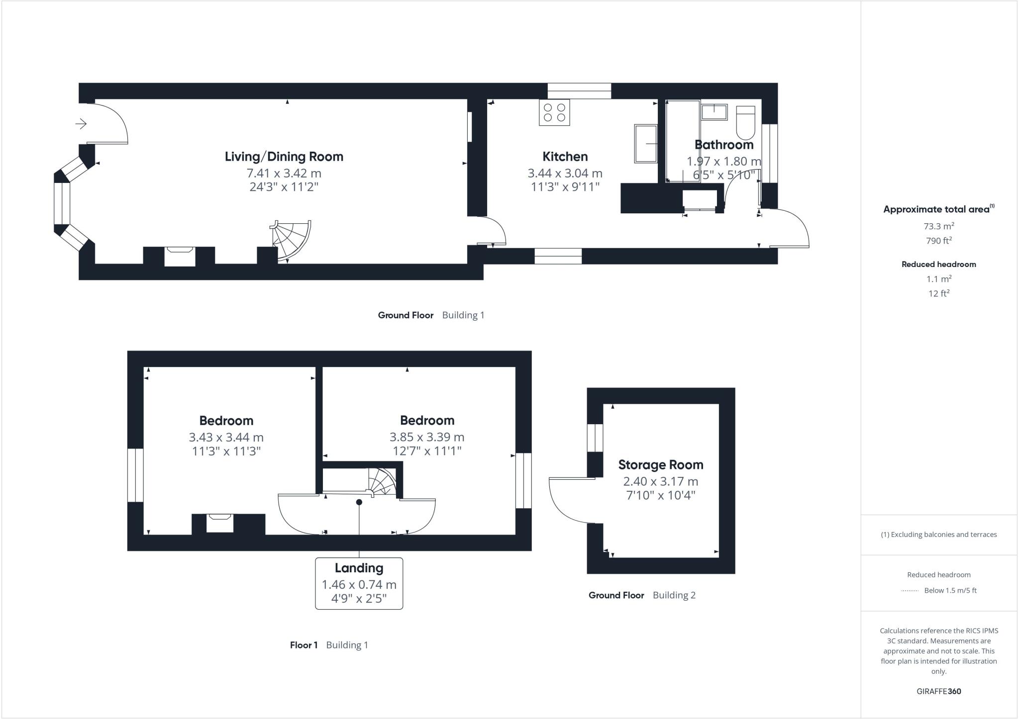 Higham Road, Chesham, Buckinghamshire, HP5 floorplan