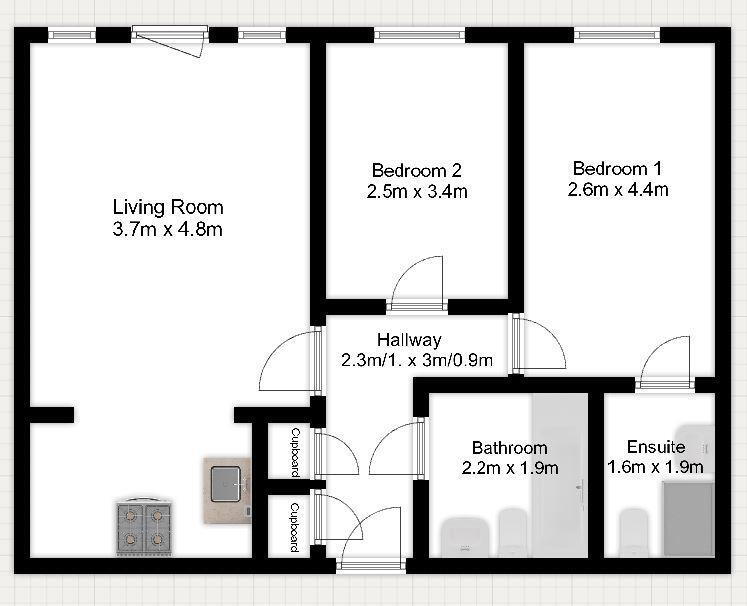 Pettacre Close, Thamesmead West, SE28 0PB floorplan