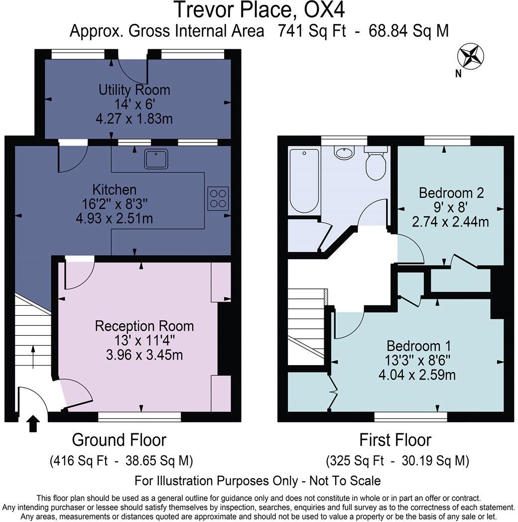 Trevor Place, Oxford, Oxfordshire, OX4 floorplan