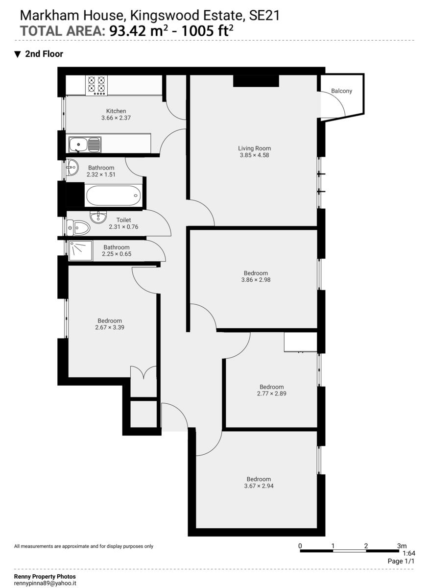 Kingswood Estate, London floorplan