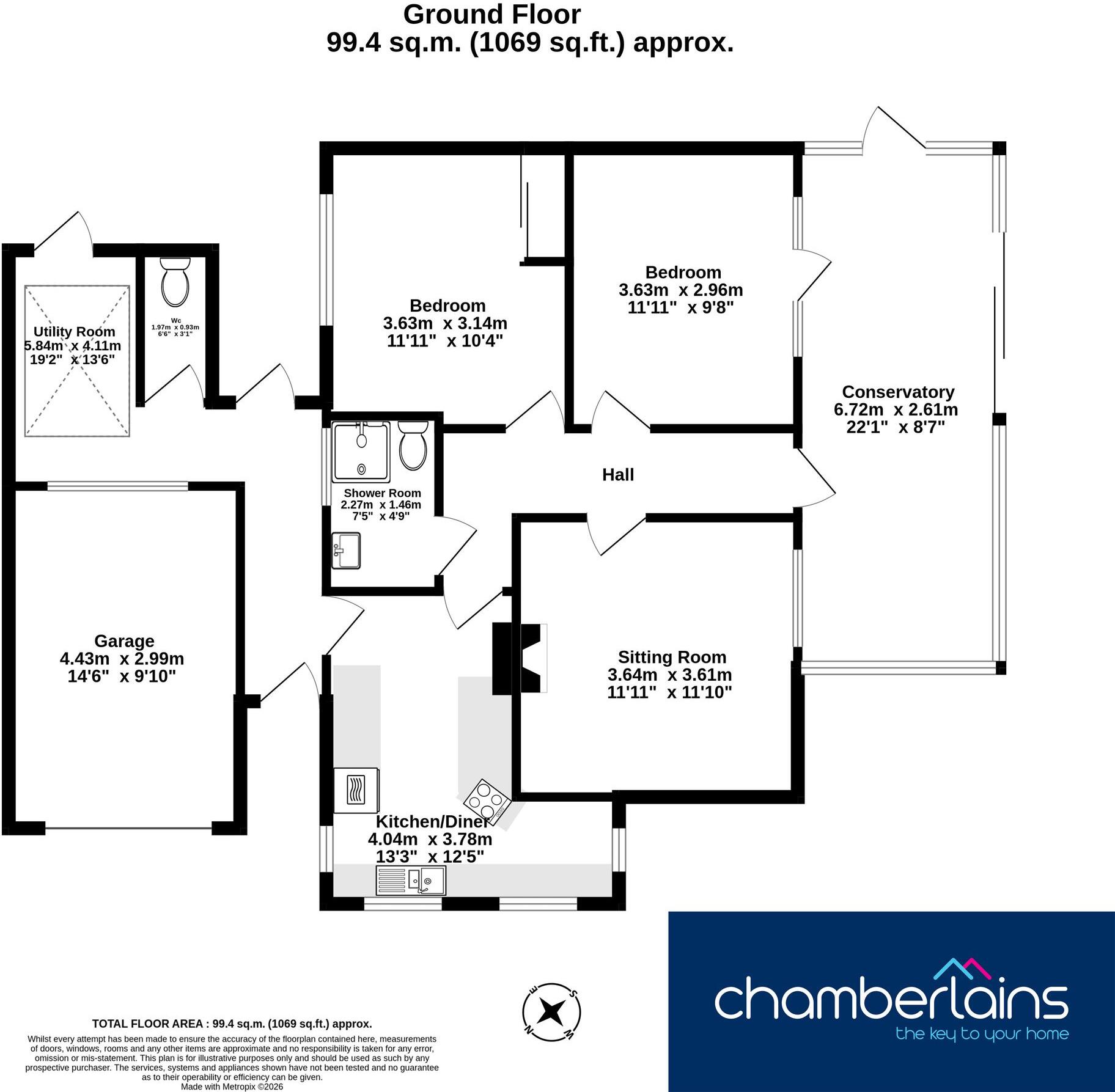 Old Town Street, Dawlish, EX7 floorplan