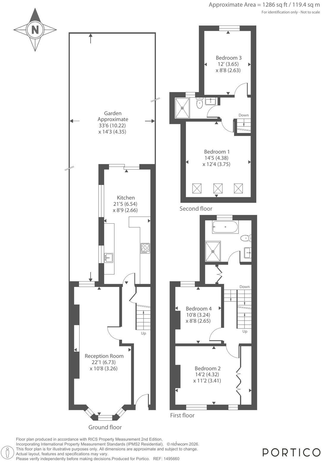 St. John's Terrace, London floorplan
