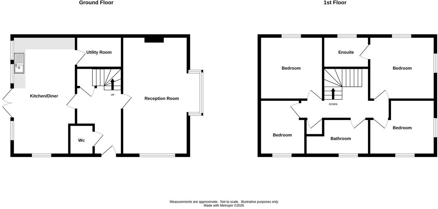 Rosemary Road, Wombourne floorplan