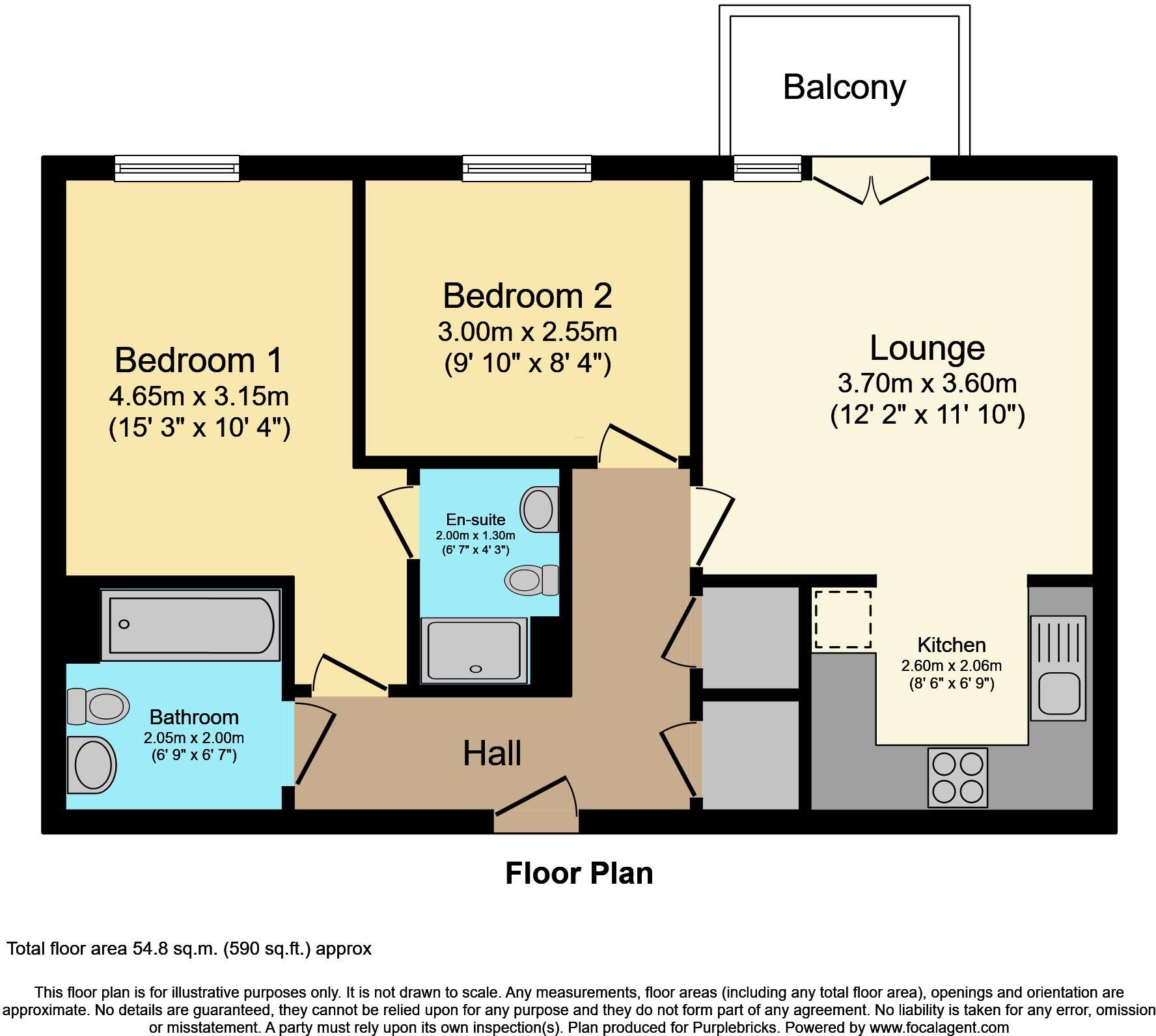 Mill Street, Slough, SL2 floorplan