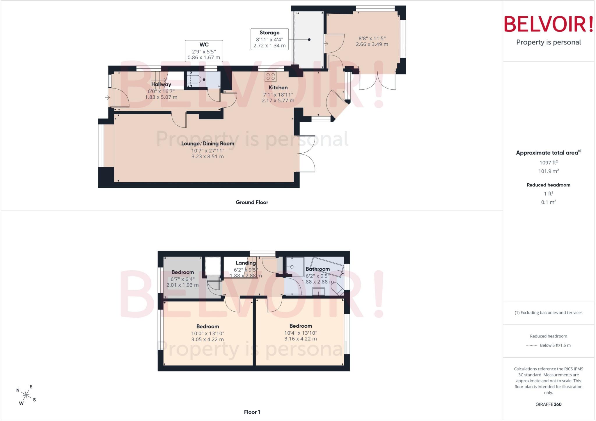 Falmouth Avenue, Stafford, ST17 floorplan
