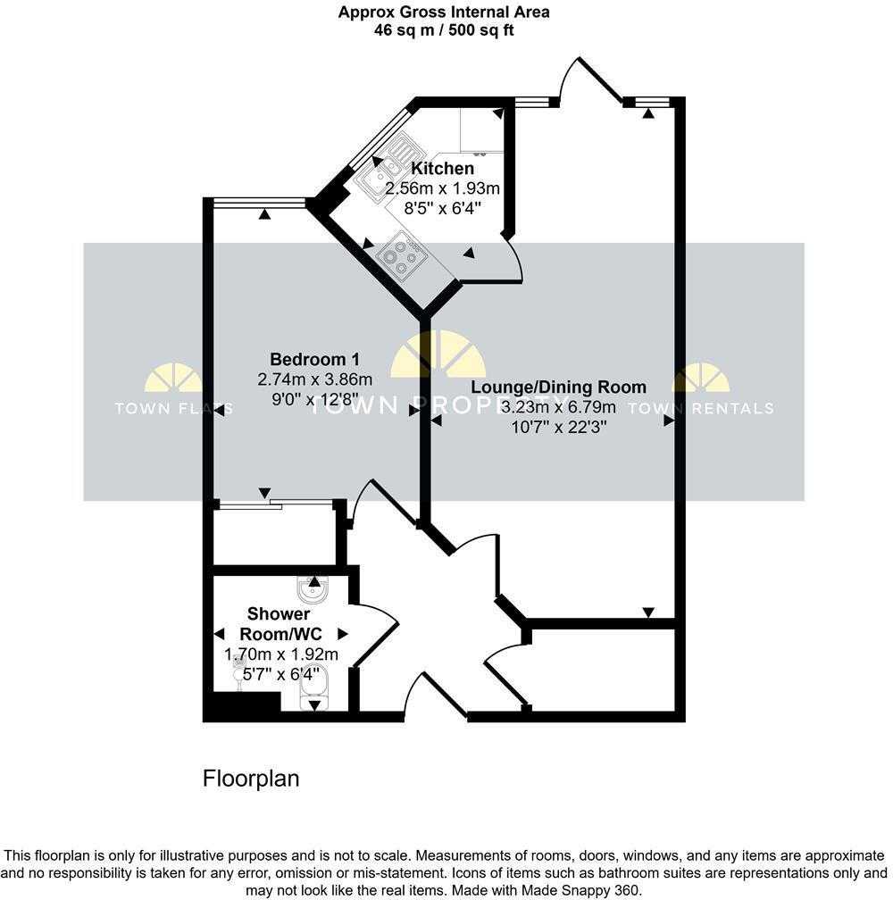 Jevington Gardens, Eastbourne floorplan