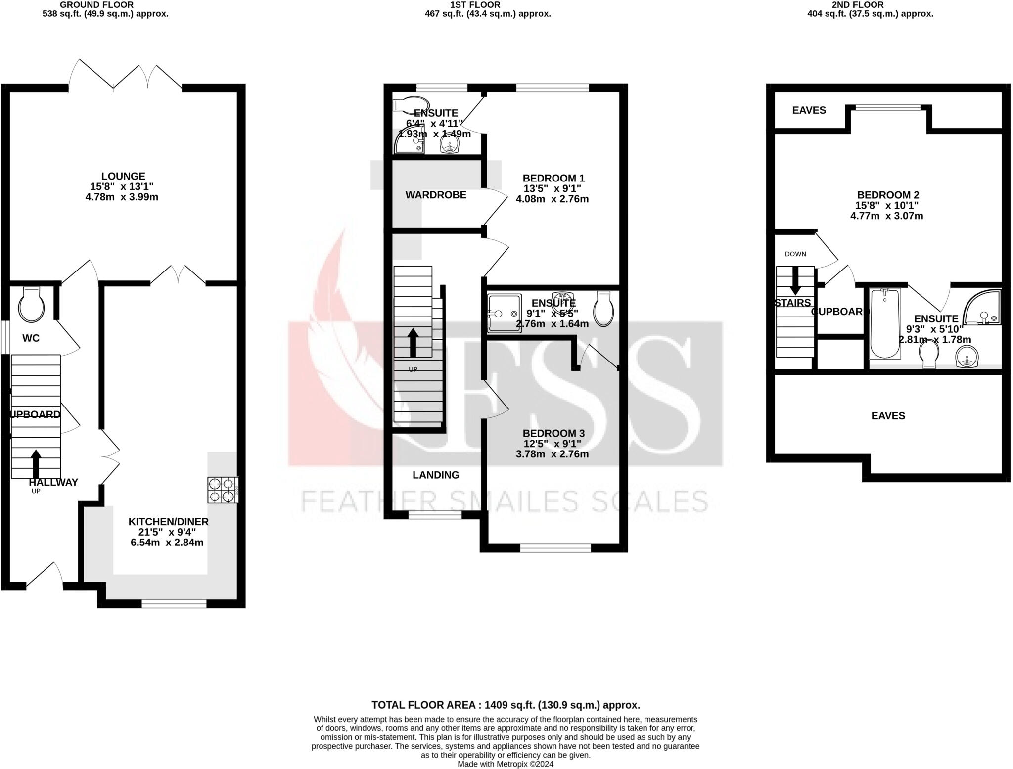 Hookstone Chase, Harrogate, North Yorkshire, HG2 floorplan