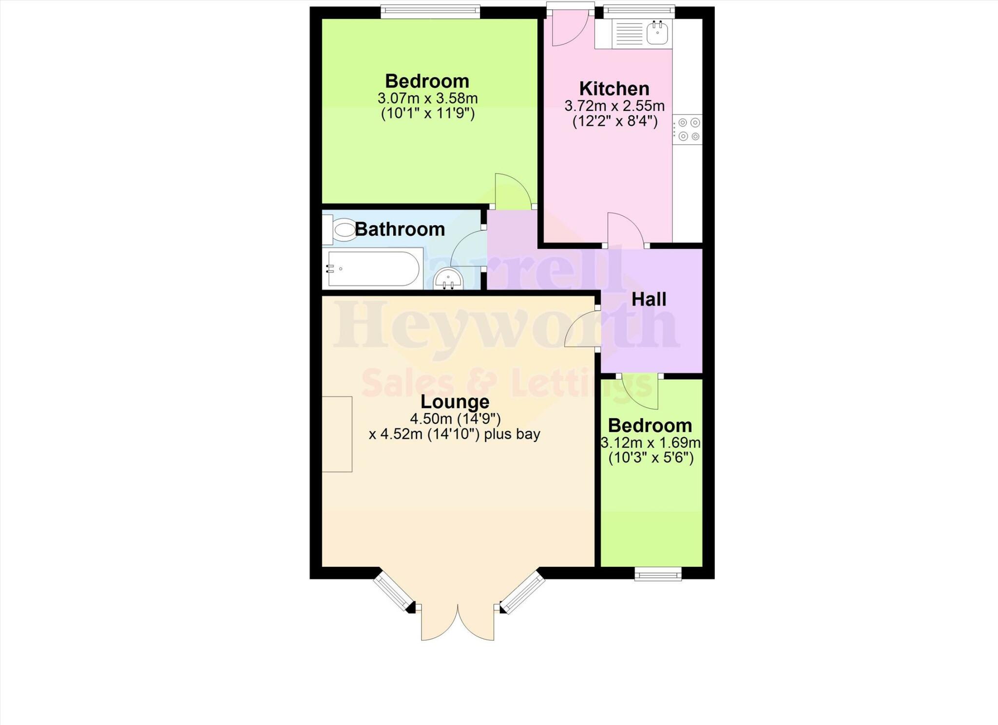 86 Sandylands Promenade, Heysham, Morecambe floorplan