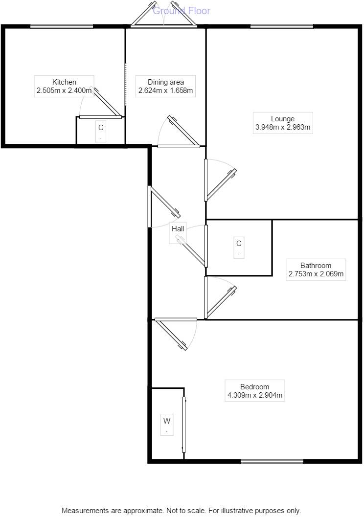 Drip Road, Stirling, FK8 floorplan