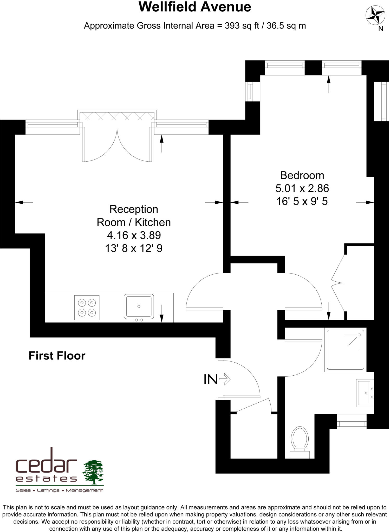 Wellfield Avenue, Muswell Hill N10 floorplan