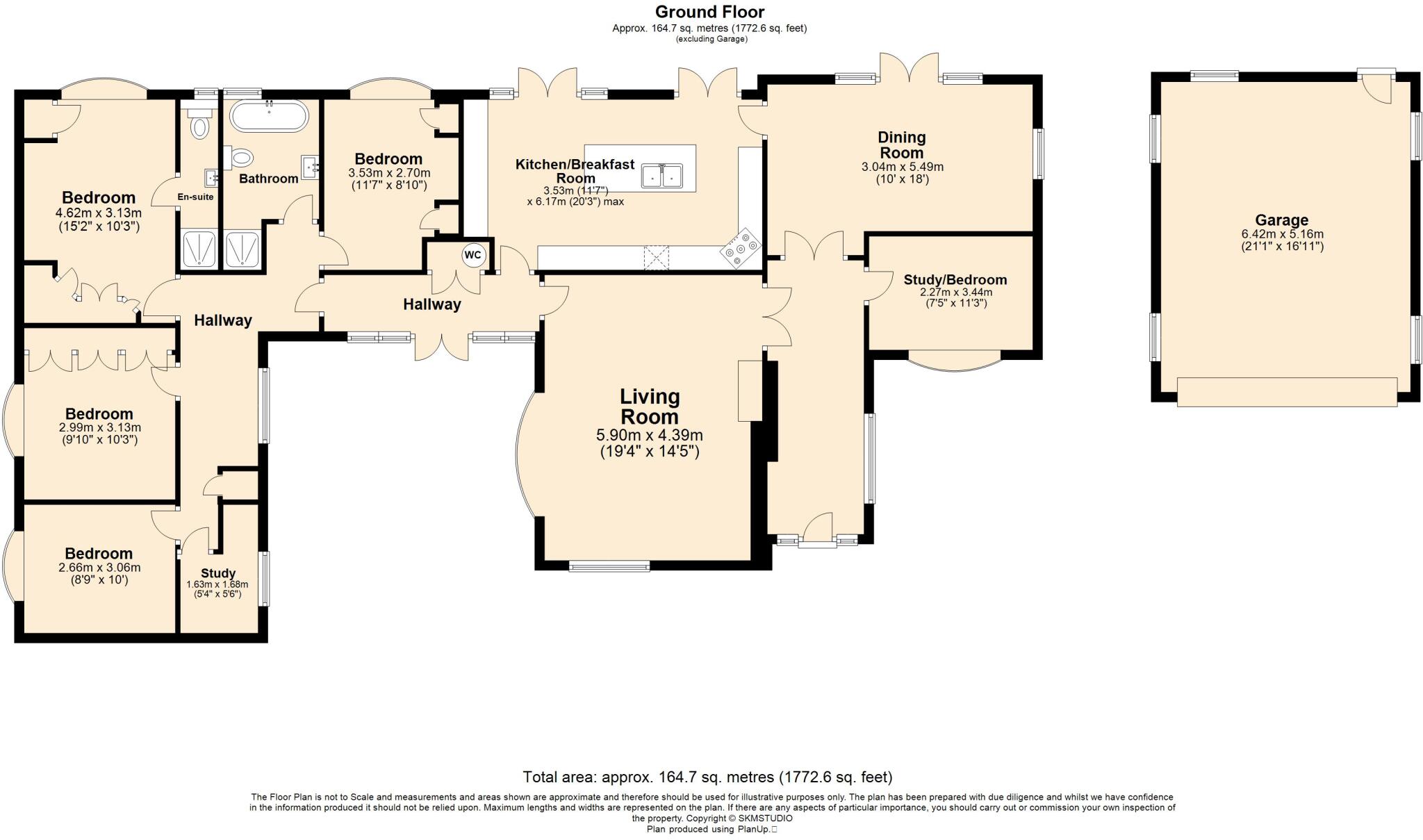 Hempstead Lane, Potten End, Hertfordshire, HP4 2RZ floorplan