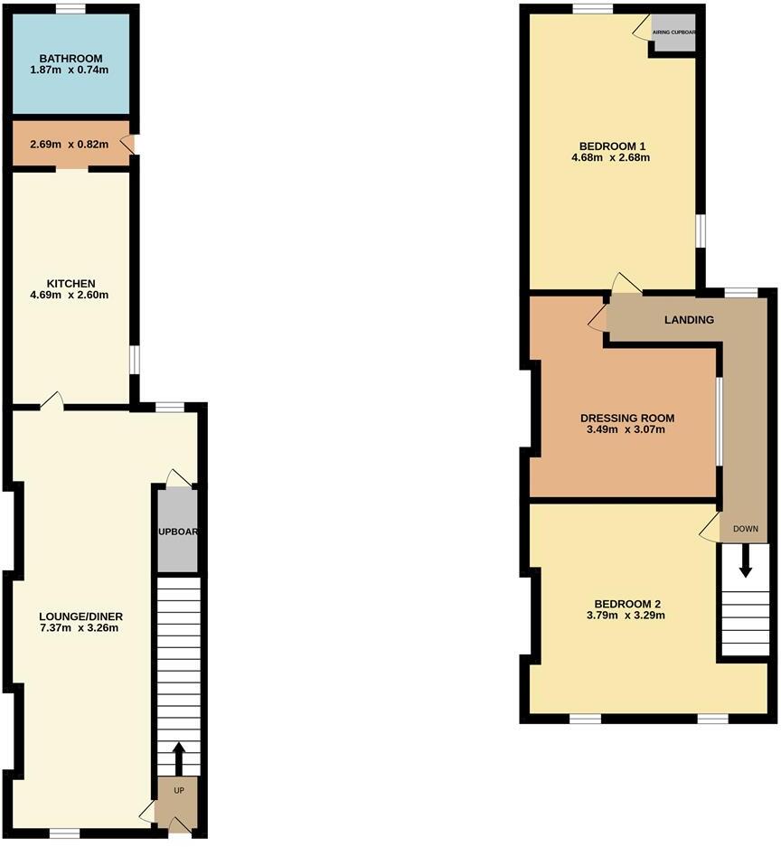 Milton Street, New Balderton, Newark floorplan