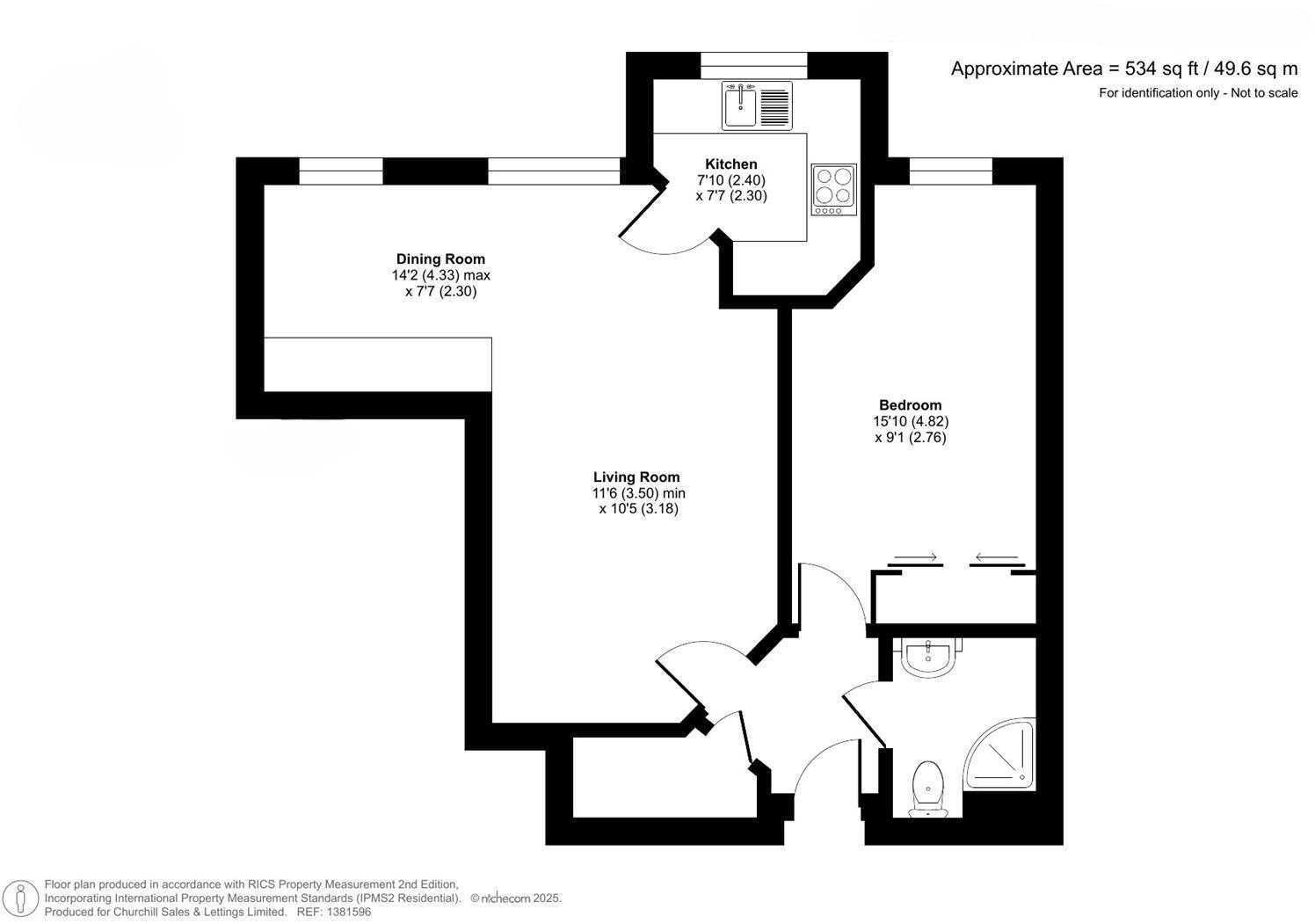 Stokes Lodge, Camberley floorplan