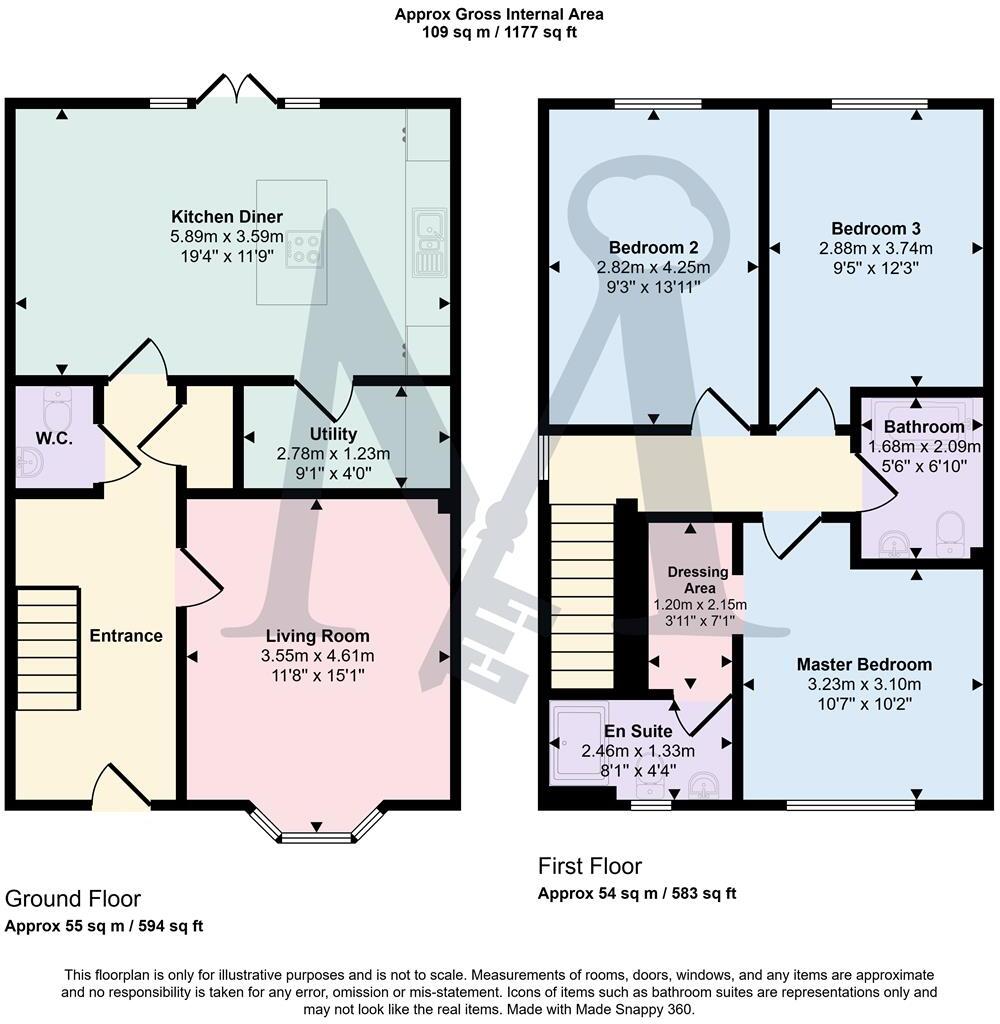 Church Lane, Whitwick, Coalville floorplan