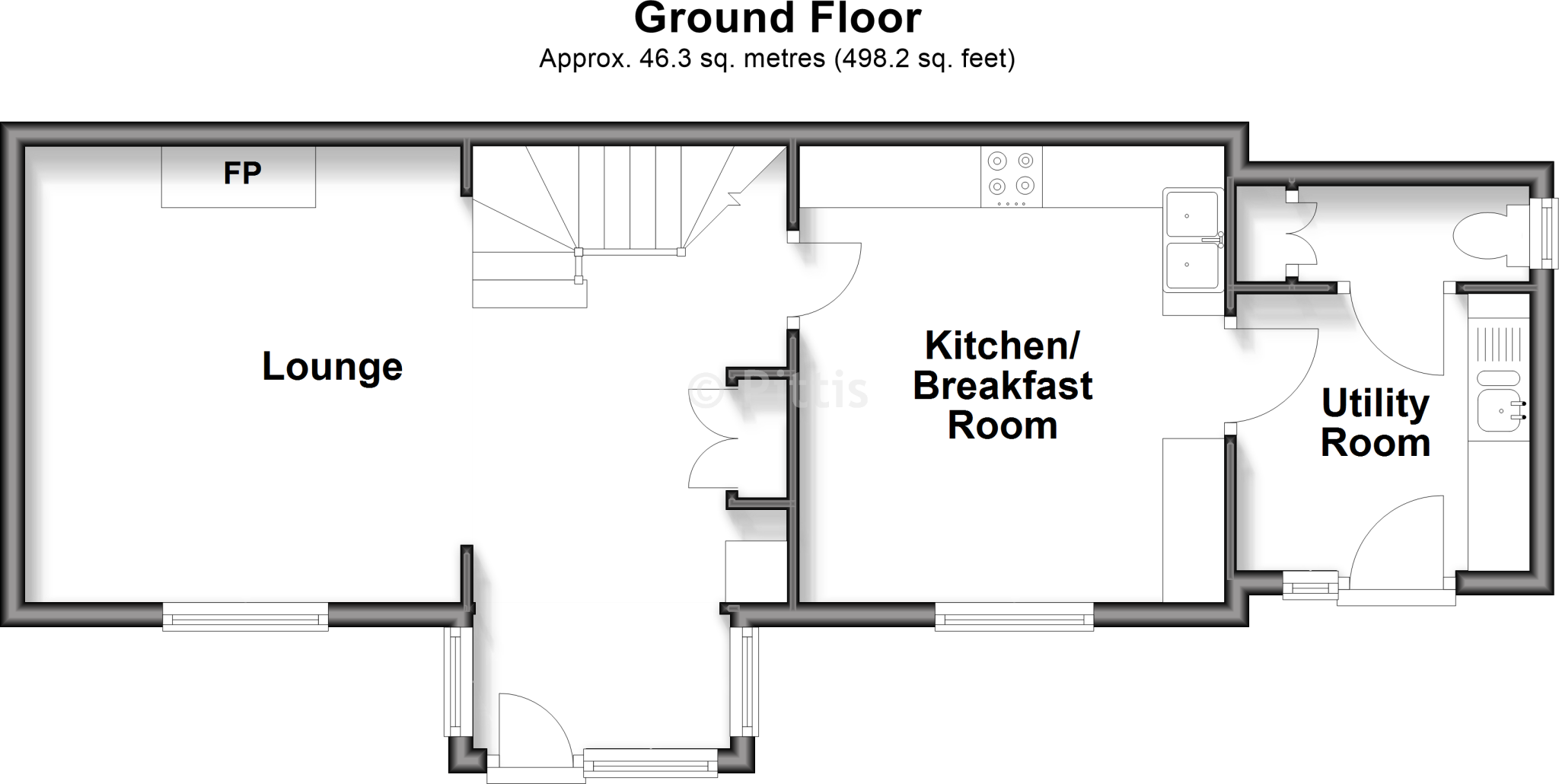 West Street, Ventnor, Isle of Wight floorplan
