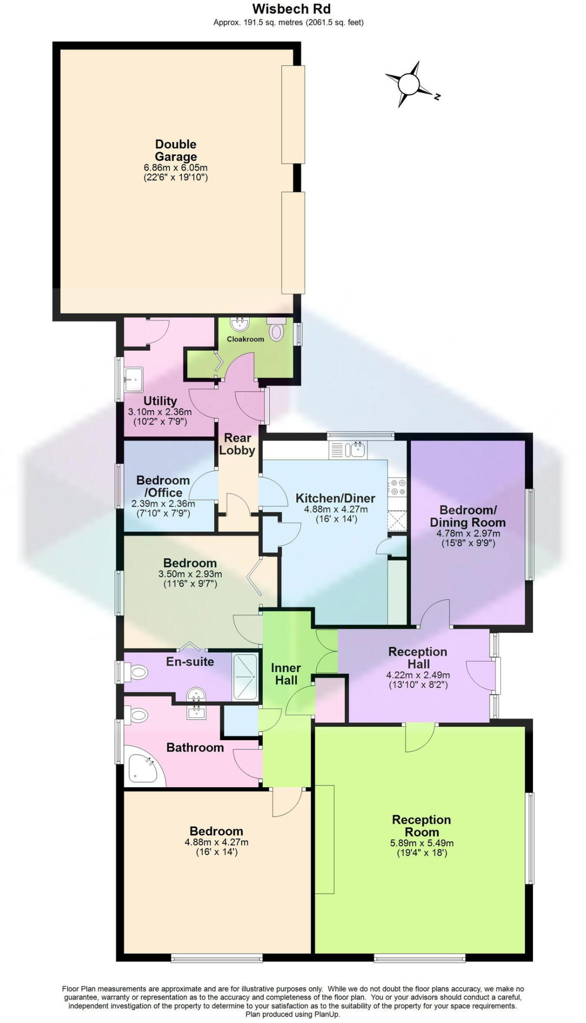 Wisbech Road, March, PE15 0BA floorplan