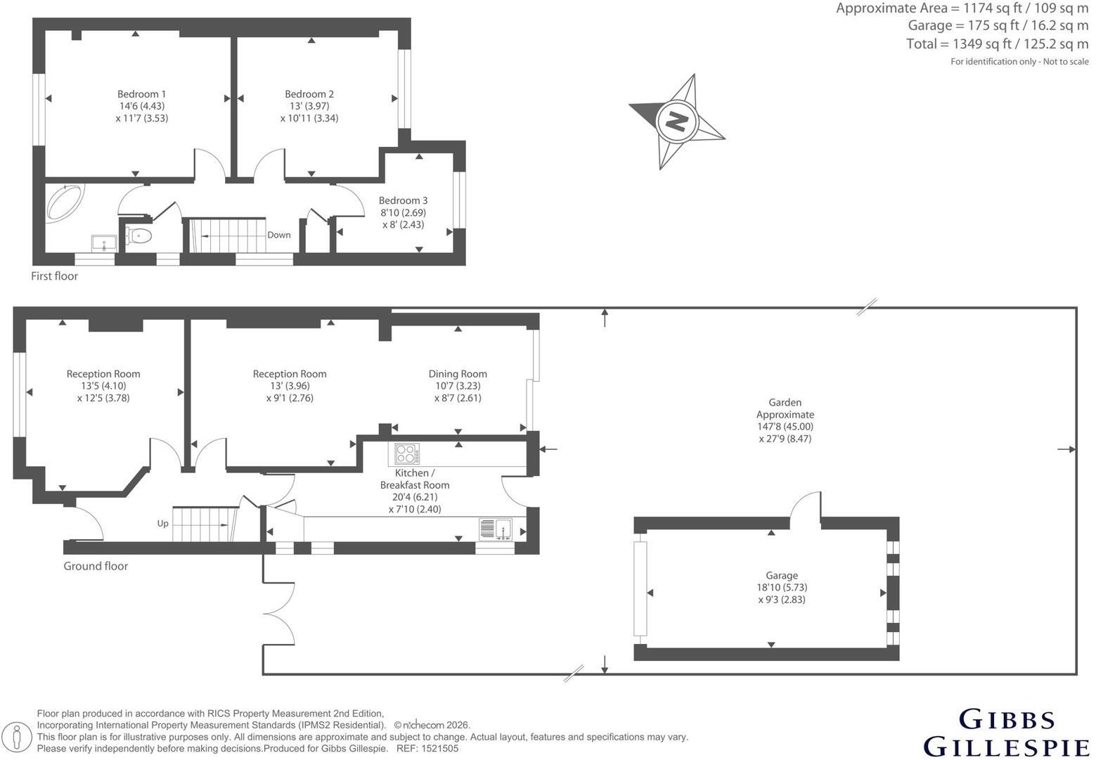 Oaklands Avenue, Watford, Hertfordshire floorplan