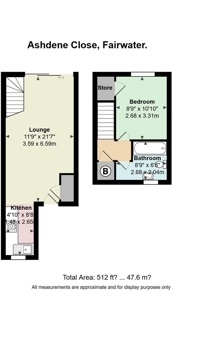 Ashdene Close, Fairwater, Cardiff floorplan