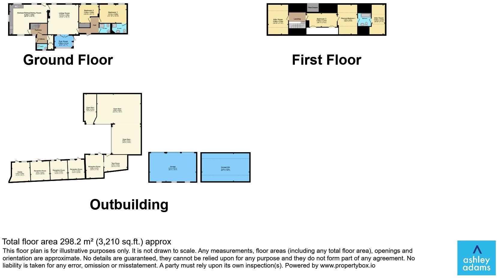 Ashby Road, Boundary, Swadlincote floorplan